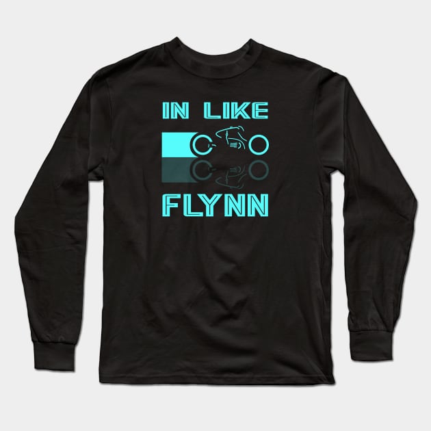 In Like Flynn Long Sleeve T-Shirt by HellraiserDesigns